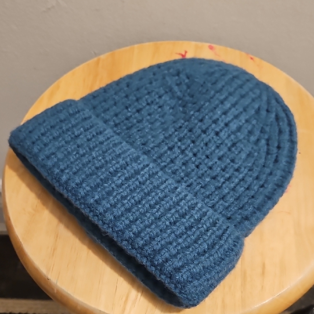Molly Bracken Blue Knit Beanie - Picture 3 of 4